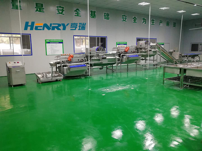 凈菜加工生產線案例(圖1)